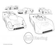 Coloriage Gulf Racing