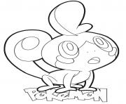 Coloriage Sobble Pokemon