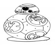 Coloriage bb 8 star wars 7 reveil de la force robot bb8