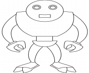 Coloriage robot terminator