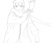 Coloriage naruto the last