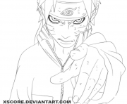 Coloriage naruto uzumaki 652