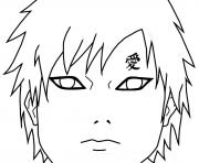 Coloriage gaara of the desert by sugarcoatedlollipops