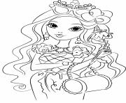 Coloriage fille 8 ans barbie bimbo fashion