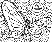 Coloriage pokemon gigamax papilusion