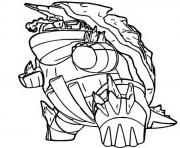 Coloriage pokemon gigamax torgamord