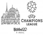 Coloriage uefa champions league 2020 final istanbul