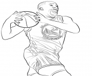 Coloriage draymond green