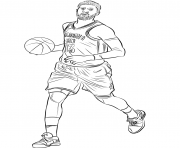 Coloriage paul george