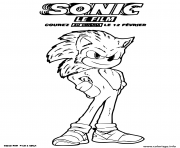 Coloriage sonic cherche son meilleur ami Tom Wachowski