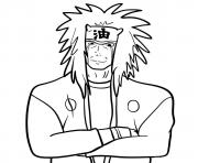 Coloriage Jiraiya