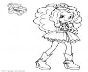 Coloriage Equestria Girls Princess