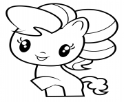 Coloriage MLP CMC Pinkie Pie