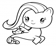 Coloriage Sea Pony Fluttershy