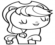 Coloriage MLP of Applejack