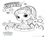 Coloriage Hatchimals Pixies girl Gracie