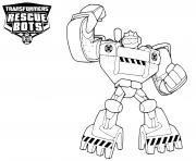 Coloriage Transformers Rescue Bots Clipart