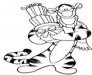 Coloriage Tigger presents