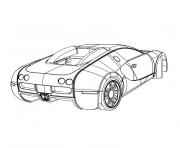 Coloriage bugatti