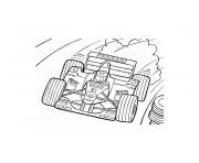 Coloriage ferrari f1