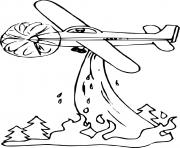 Coloriage canadair