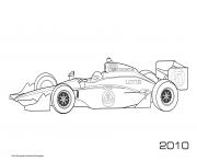 Coloriage Sport F1 Honda Lotus 2010