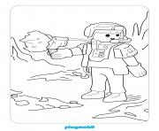 Coloriage playmobil top agent secret