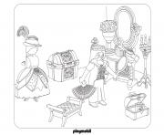 Coloriage playmobil palais de princesses