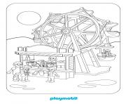 Coloriage playmobil la fete foraine 3