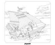 Coloriage playmobil les pirates