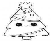 Coloriage sapin de noel facile maternelle