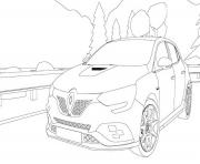 Coloriage renault megane