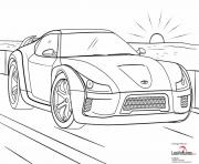 Coloriage toyota supra sport