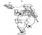 Coloriage call of duty black ops