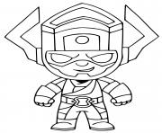 Coloriage Galactus Fortnite