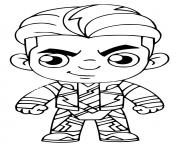 Coloriage Lachlan Fortnite