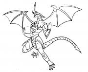 Coloriage Drago leader of the Bakugan