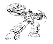 Coloriage bakugan robot