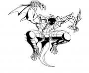 Coloriage Preyas Dragon Bakugan