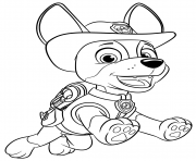 Coloriage Pat Patrouille Jungle Pup Tracker