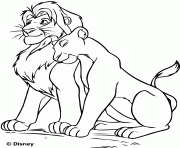 Coloriage disney le roi lion 2019