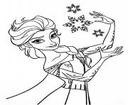 Coloriage disney la reine des neiges 2