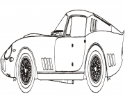 Coloriage ferrari 275 gtb modele de course