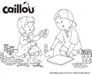 Coloriage caillou et sa soeur mousseline bricolent pour la saint valentin