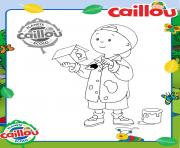 Coloriage caillou decore une mangeoire pour les oiseaux