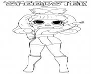 Coloriage speedster lol omg