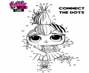 Coloriage LOL Surprise Remix Connect The Dots