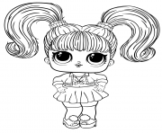 Coloriage Oops Baby LOL Big Sister Free Printable