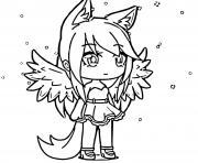 Coloriage ange gacha life