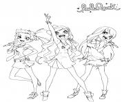 Coloriage Free Printable LoliRock Coloring Page